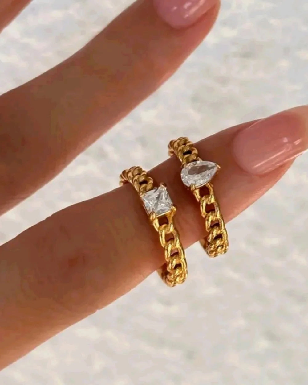 Golden Glow Ring
