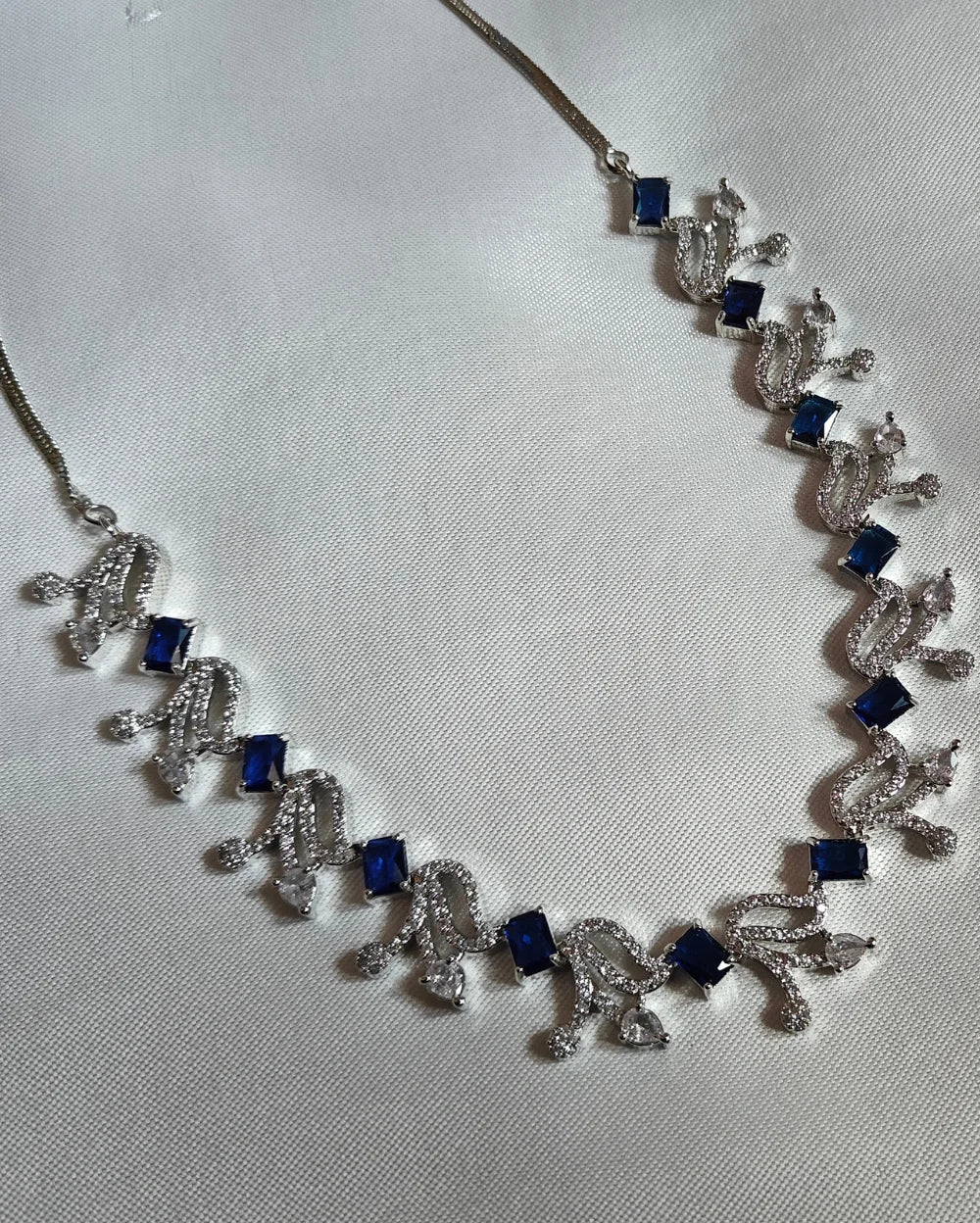Radiant silver AD pendant