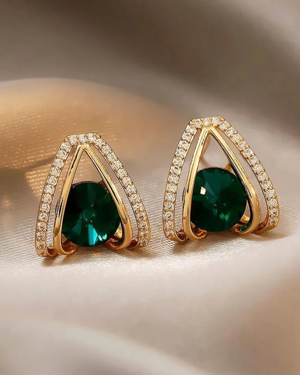 Gold-toned Stud Earrings