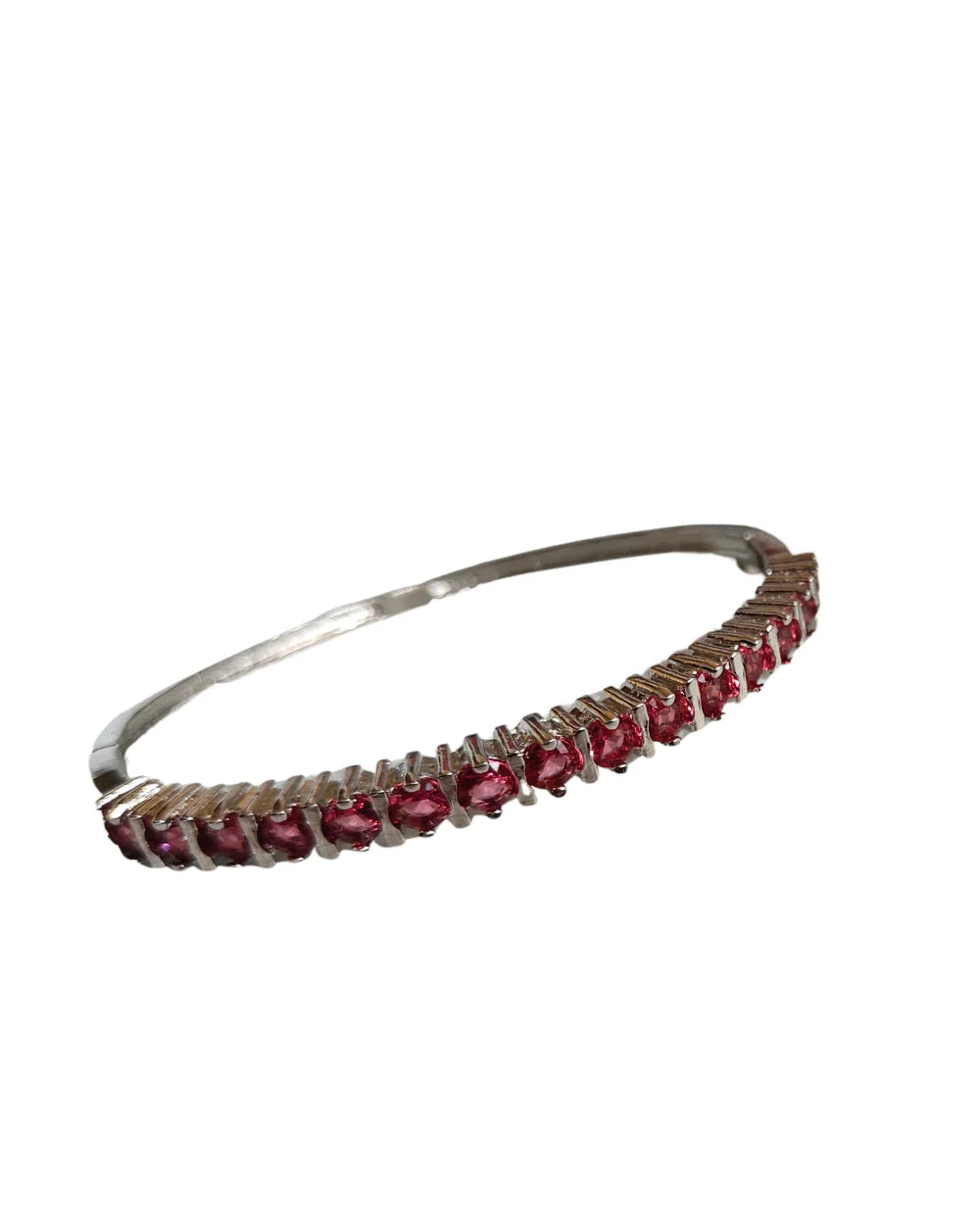 Rose Elegance Silver Bracelet