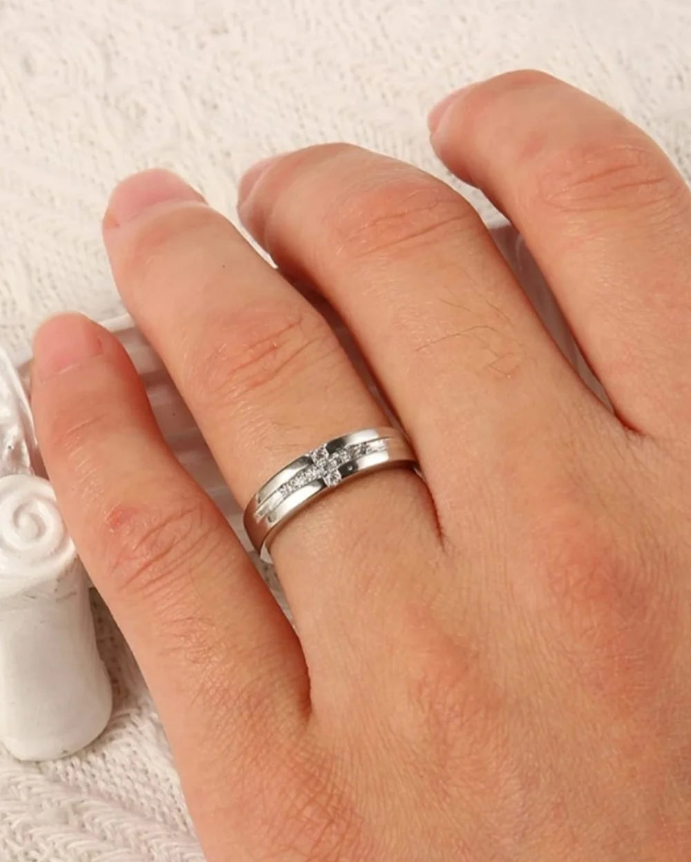 Silent Promise Couple Ring
