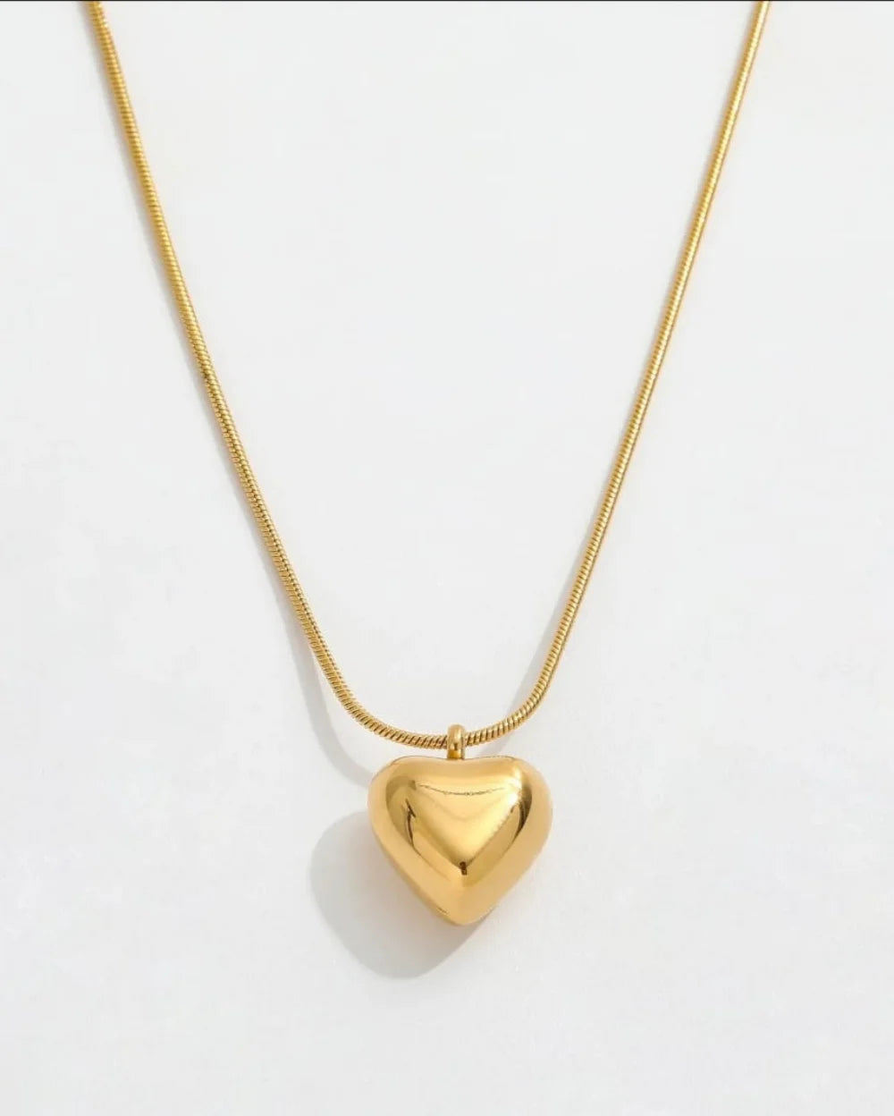 Radiant Heart shaped Pendant