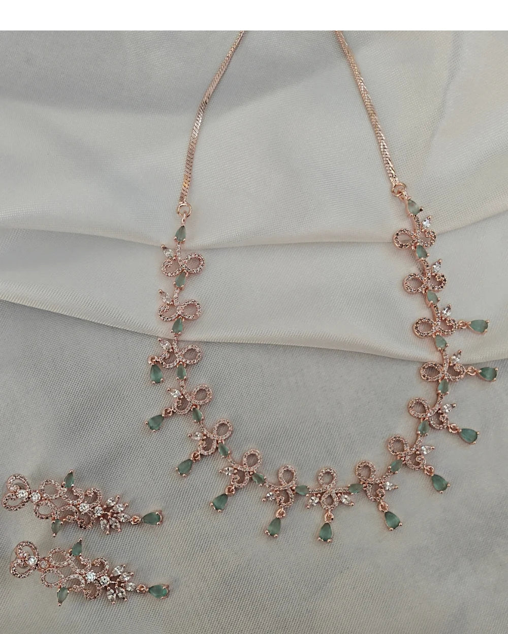 Enchanted Blush AD Necklace