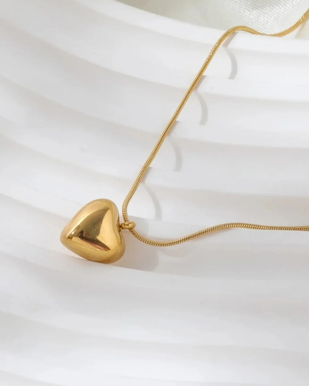 Radiant Heart shaped Pendant