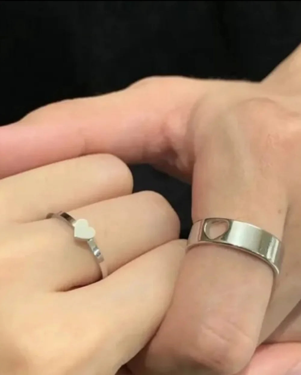 Timeless Shine Couple Ring