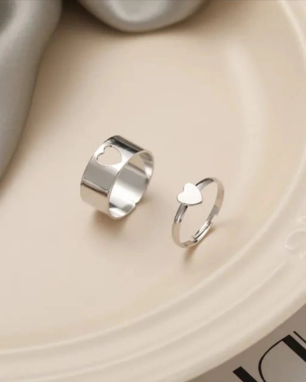 Timeless Shine Couple Ring