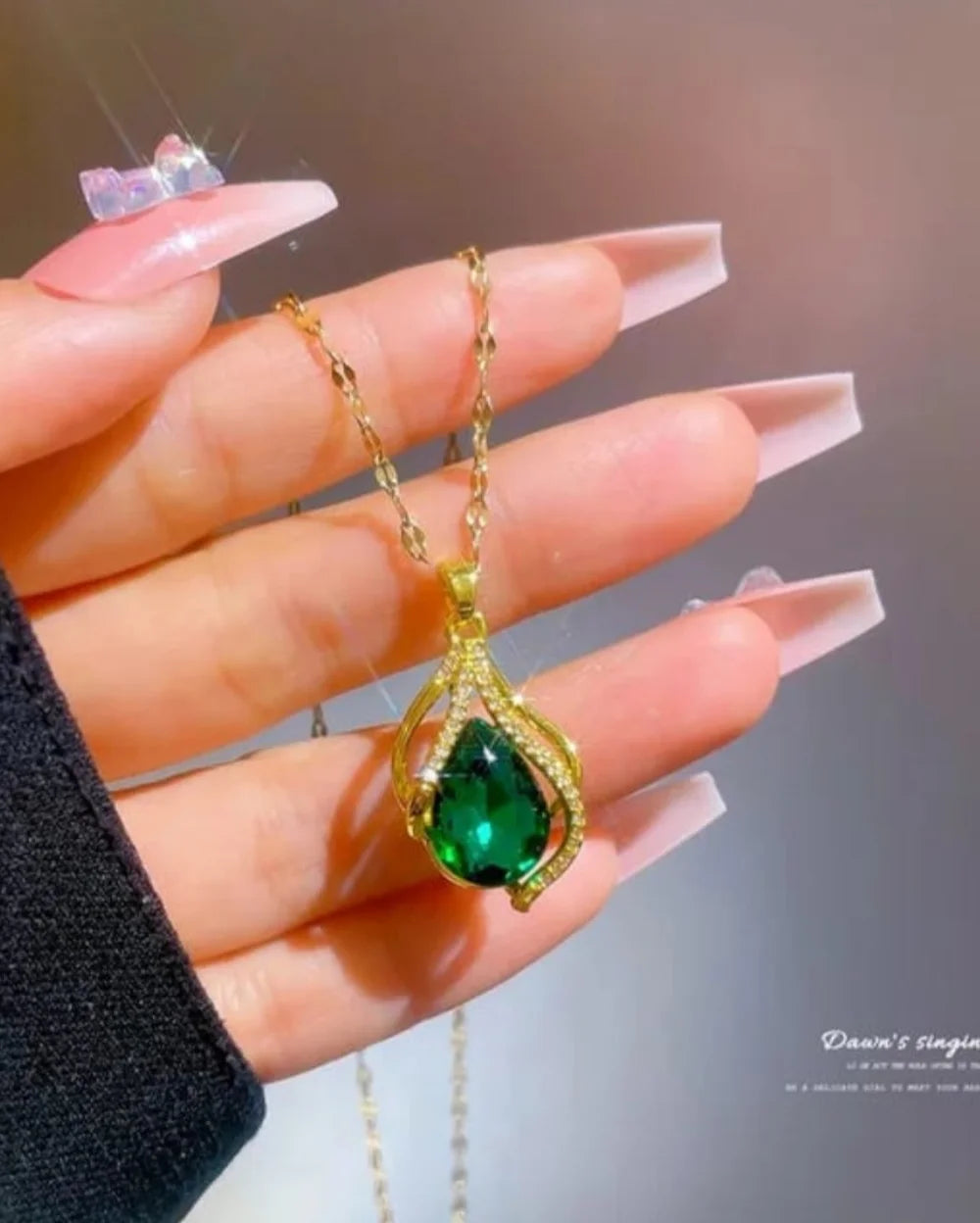 Golden Caress Pendant