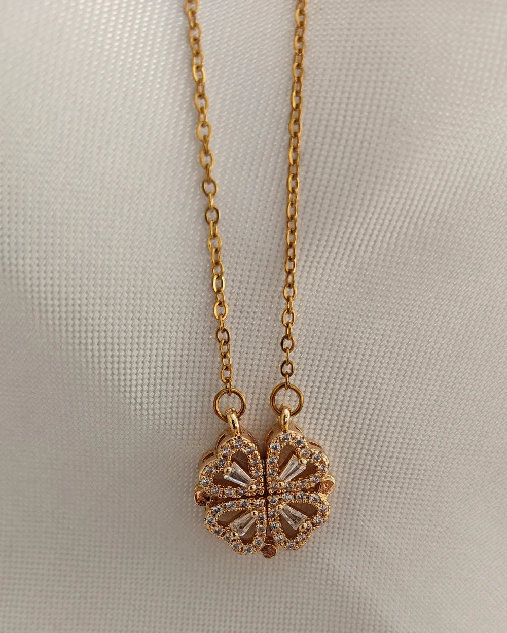 Timeless Shine Lock and Love Pendant