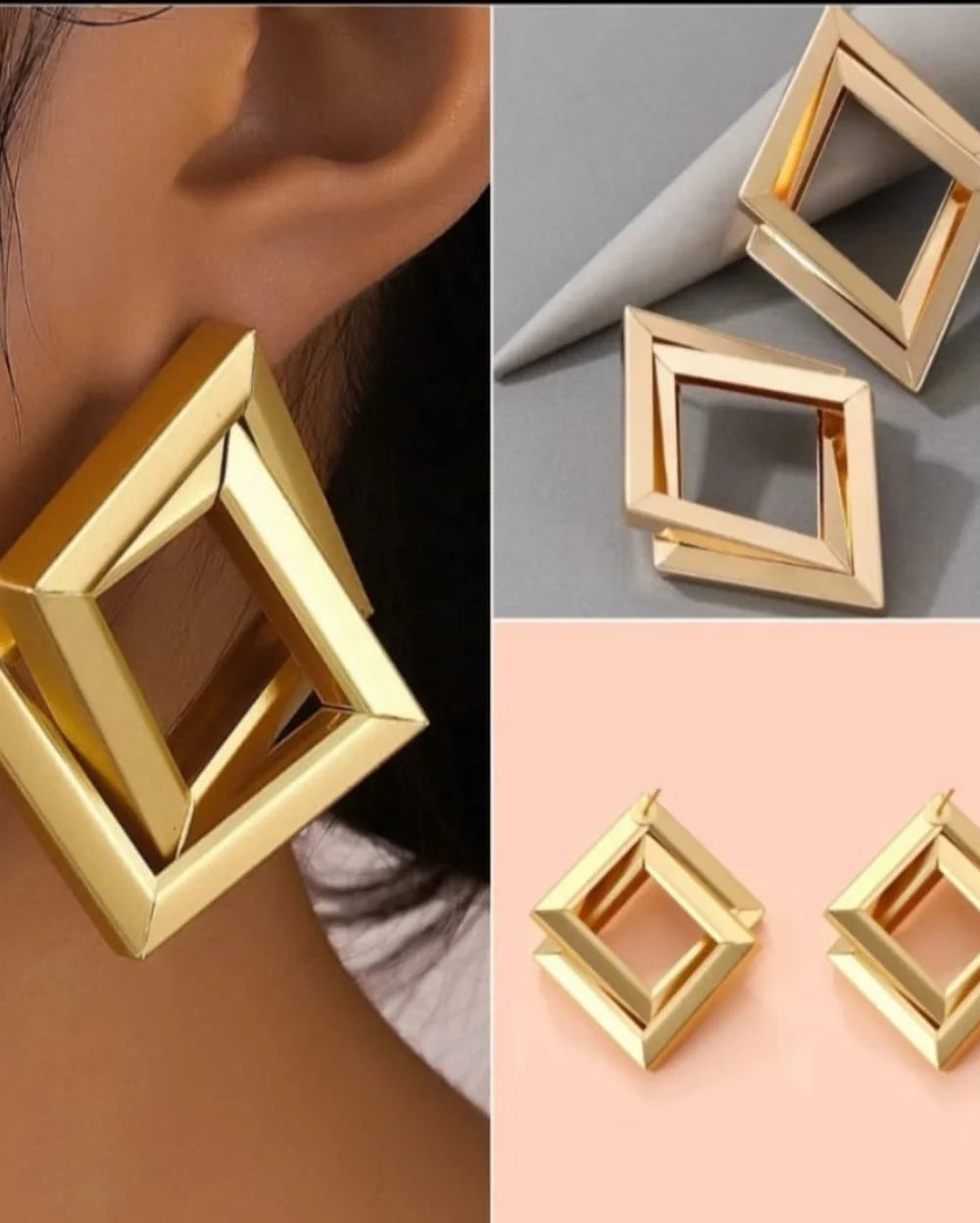 Sun Kissed Golden Earrings