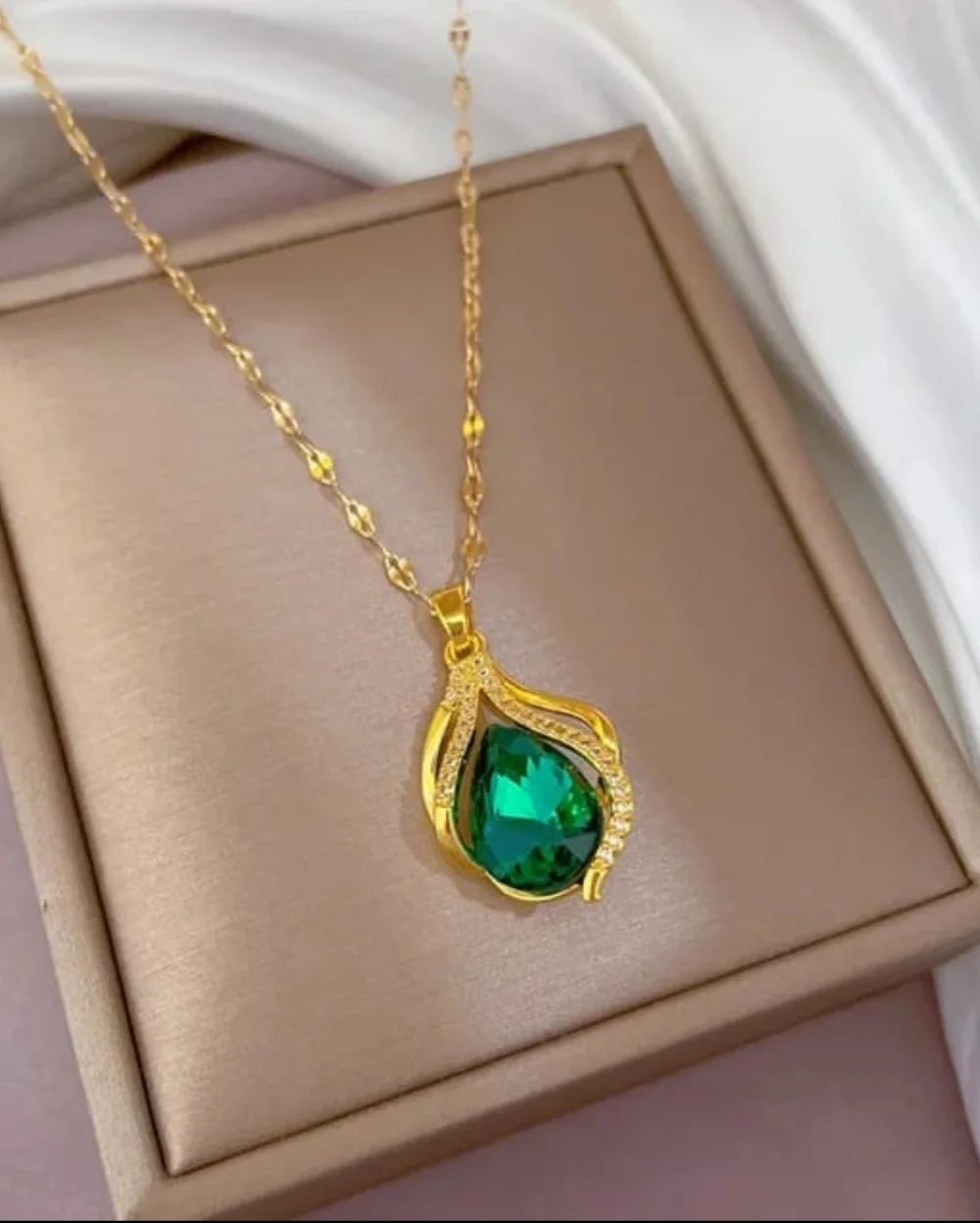 Golden Caress Pendant