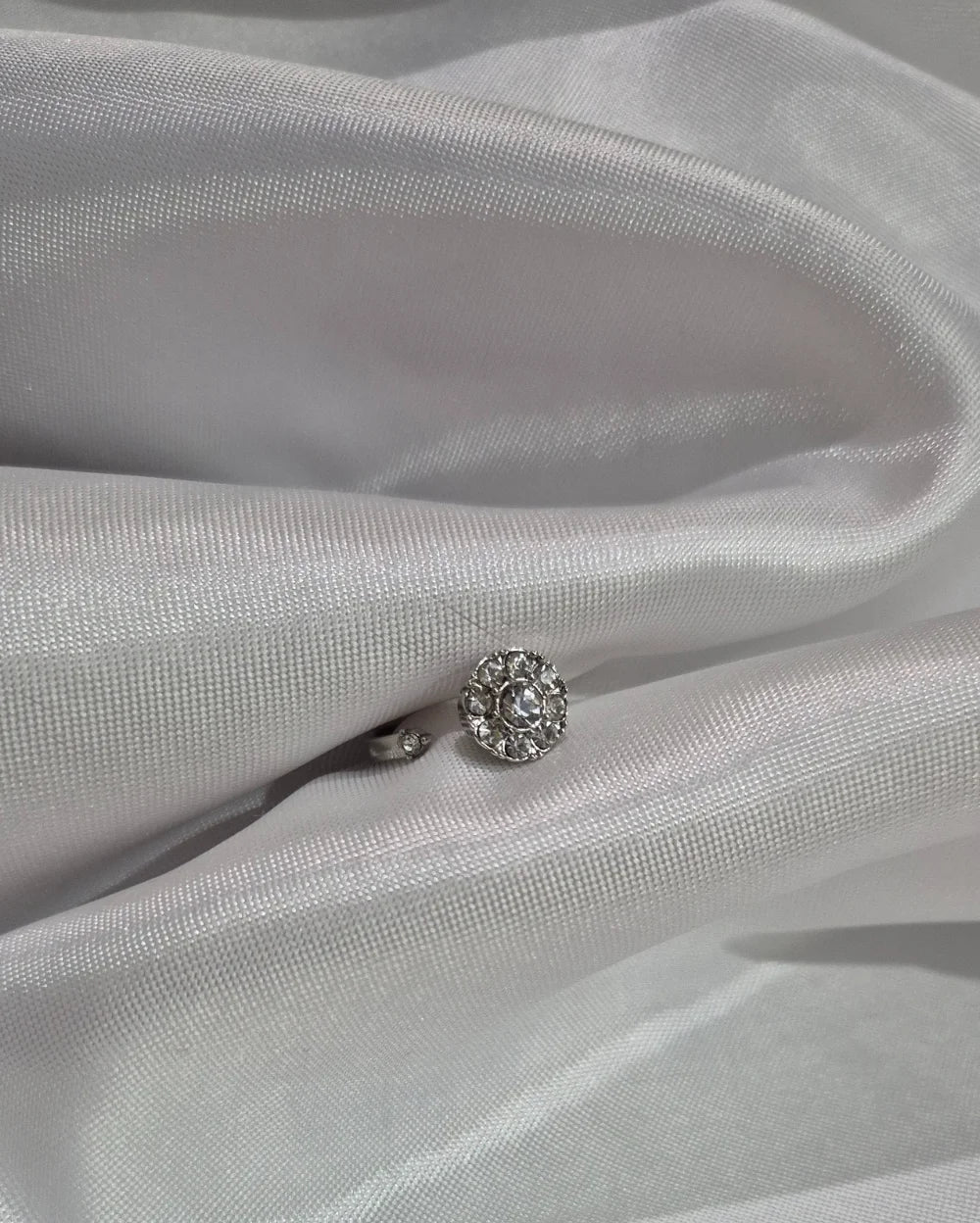 Cherish Spinning Silver Ring