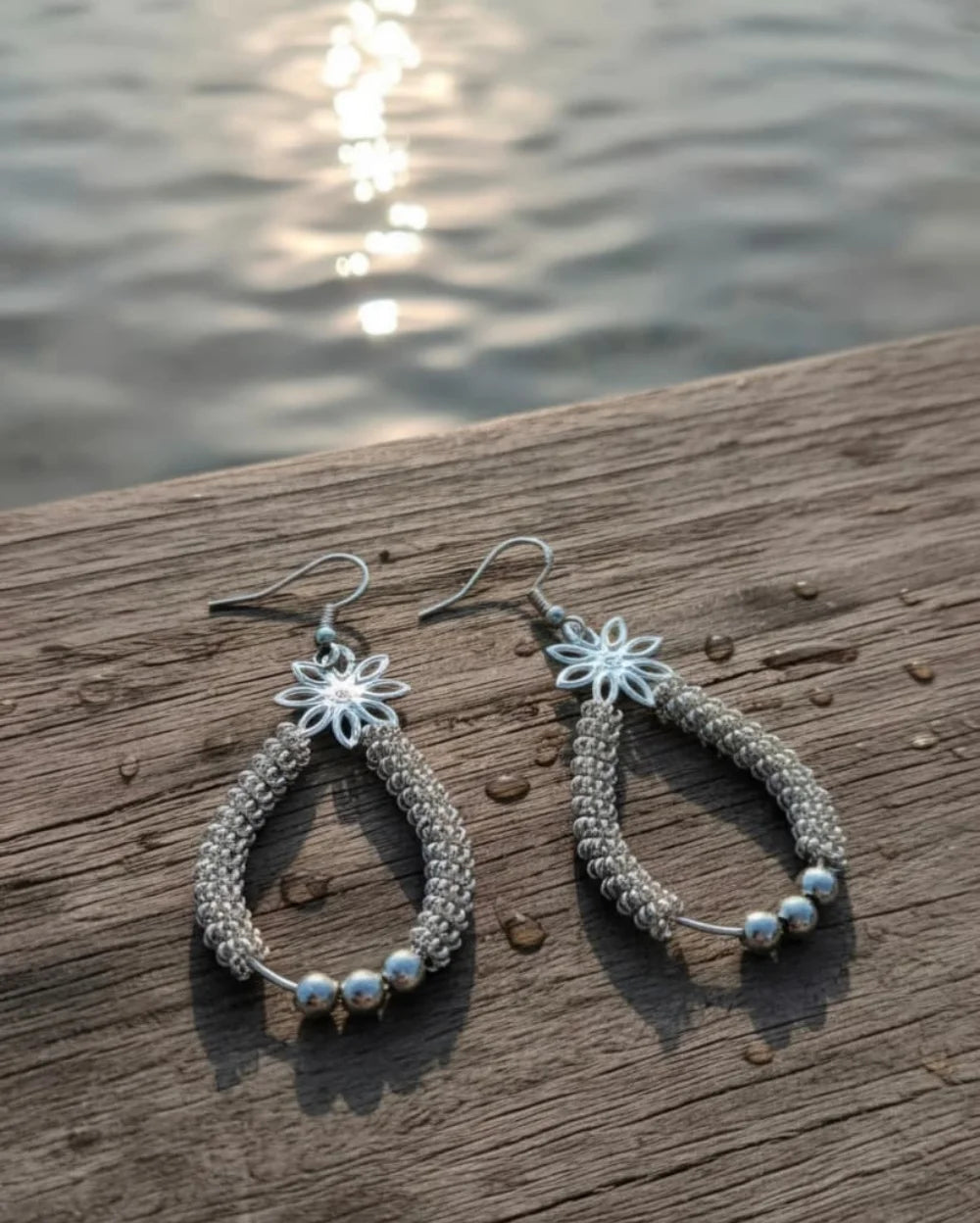 Timeless Silver Oxidised Indian Jhumkas