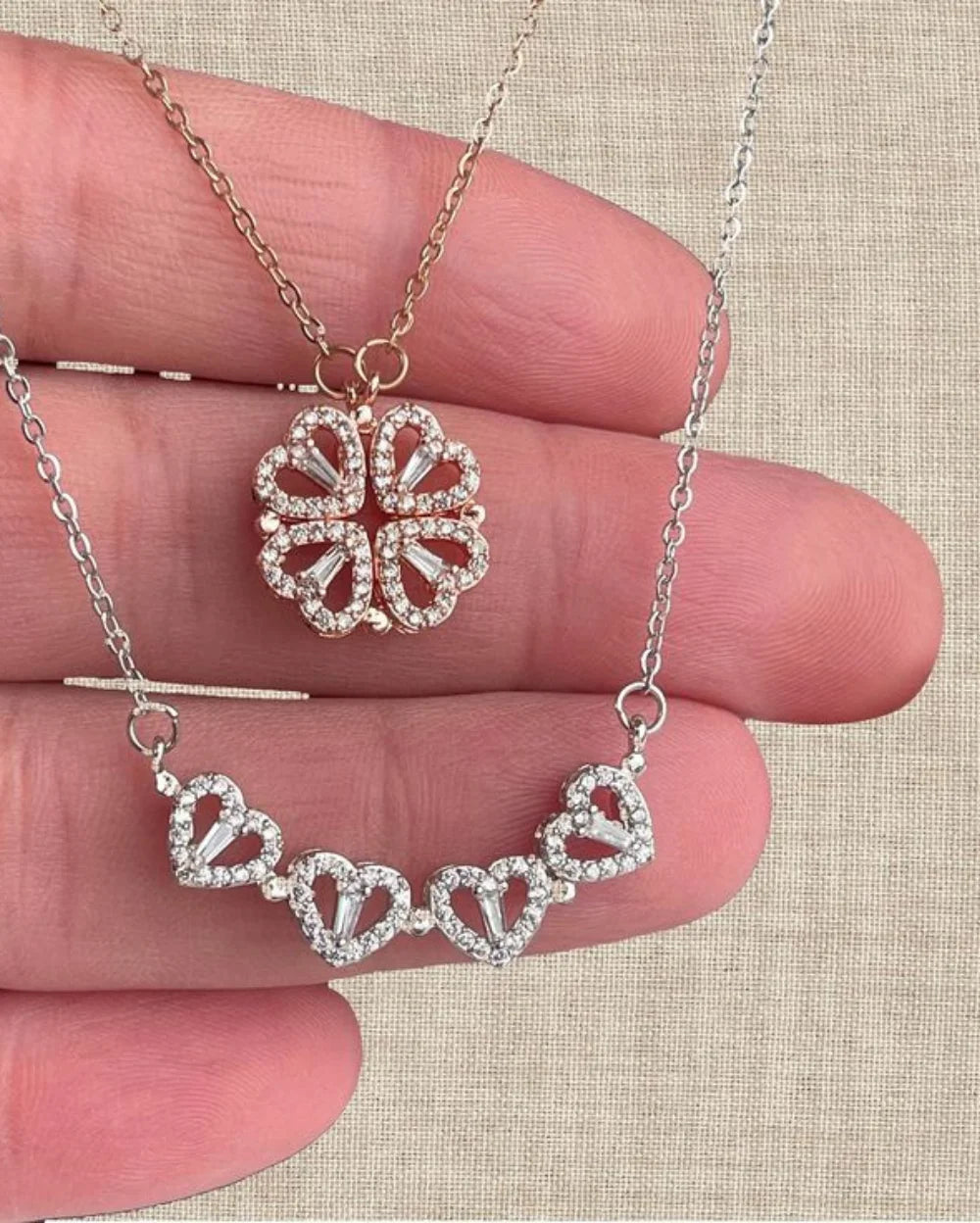 Timeless Shine Lock and Love Pendant