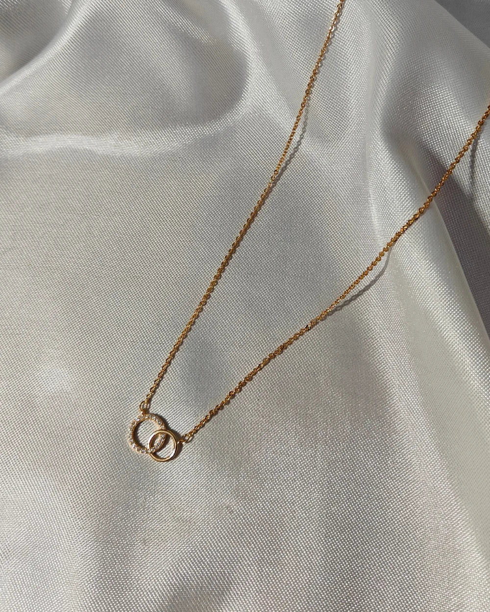 Glow On Double Ring Pendant