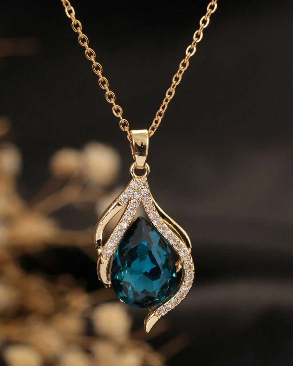 Golden Caress Pendant